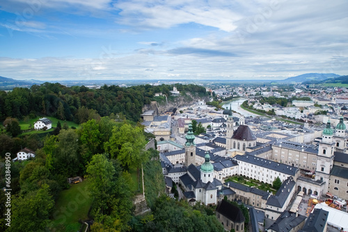 Salzburg landscape from the castle