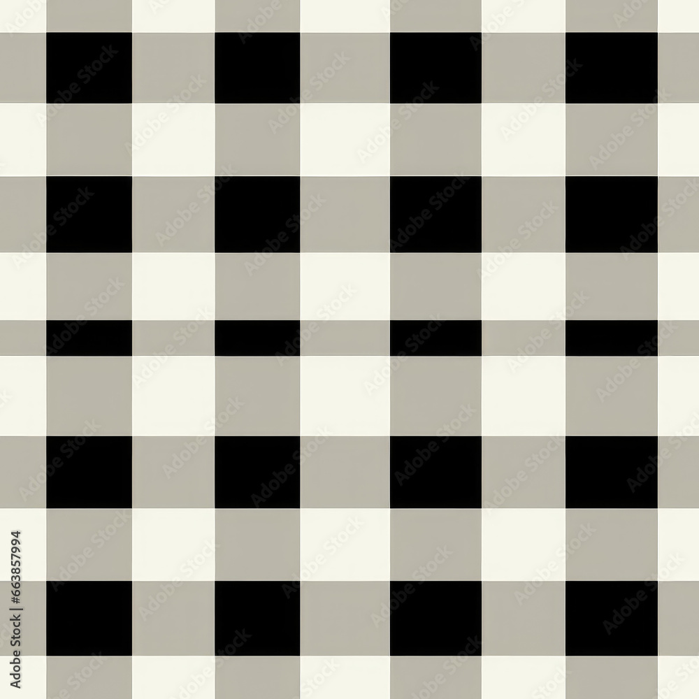 Fototapeta premium Checked textile repeat pattern