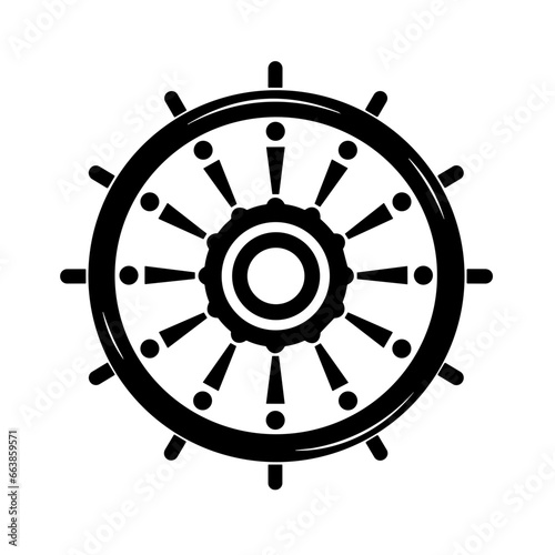 steering wheel illustration