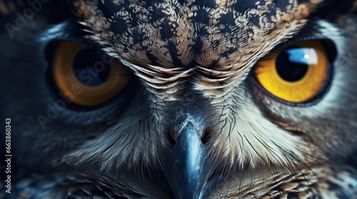 owl eyes  owl portrait animal background