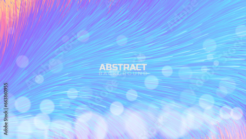 Abstract furry modern style background with particle