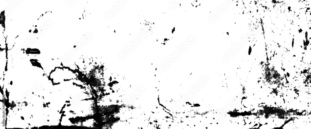 Vector scratched and cracked grunge urban background texture with scratches and cracks, overlay grunge over any design, dust overlay distress grainy grungy effect, Illustration.	