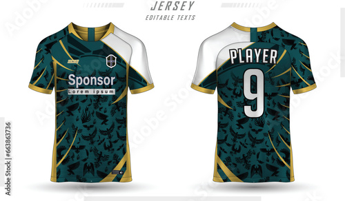 Vector jersey design sublimation t shirt premium geometric pattern incredible vector collection for soccer football