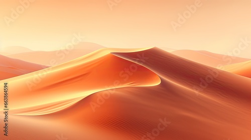 Arabian Sand Dunes - A majestic landscape