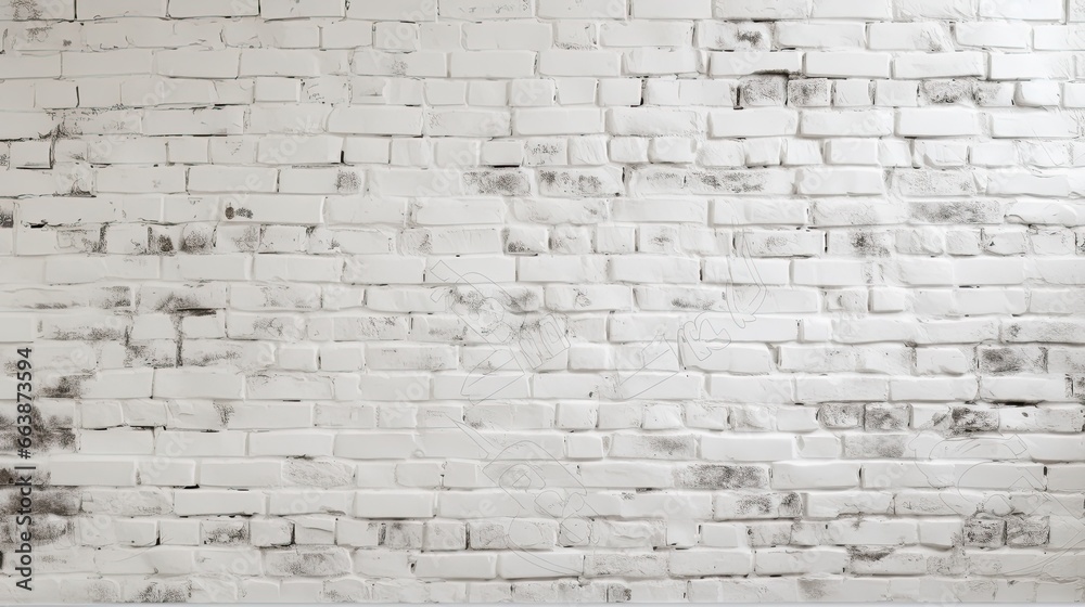 Fototapeta premium white brick wall wall background