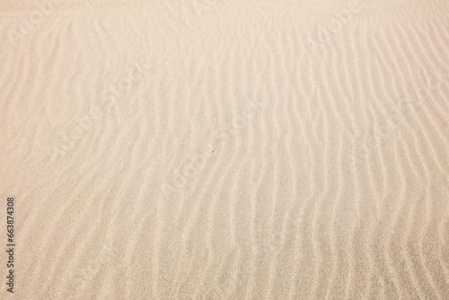 Closeup of sand dune abstract texture.