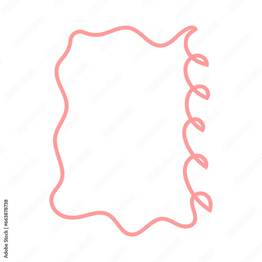 Squiggle Border Squiggle Border