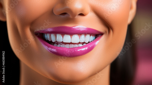 Dentist s Dream  Beautiful Teeth and Perfect Smiles. Generative AI.