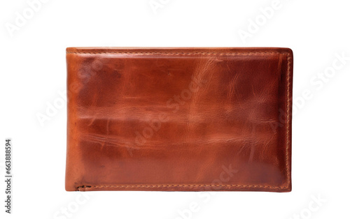 Vintage Charm Leather Wallet transparent PNG