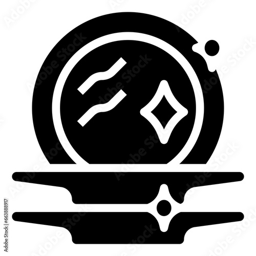 plates filled outline icon,linear,outline,graphic,illustration