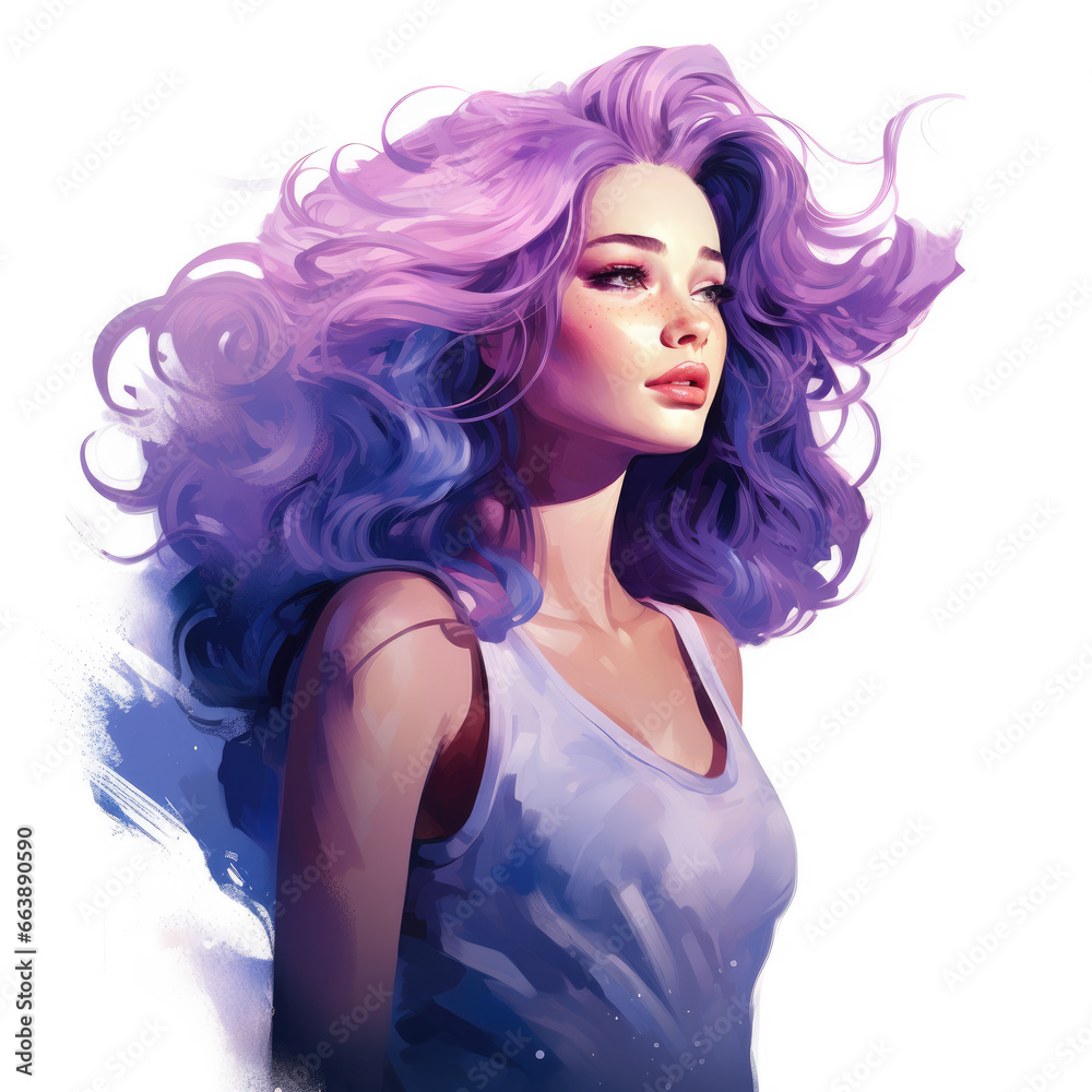 Fototapeta premium Woman illustration