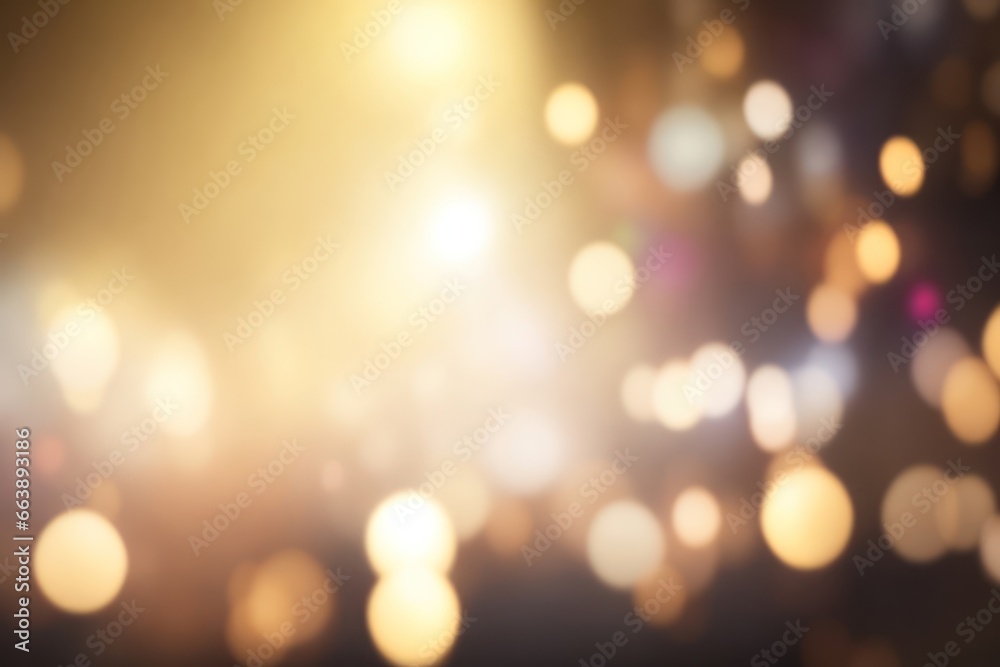 gold sharp lens flare lights Abstract background. ai generative