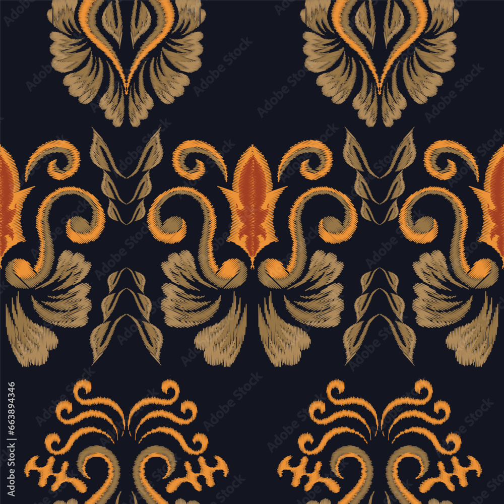 abstract plant art craft seamless pattern abstract plant art craft seamless pattern