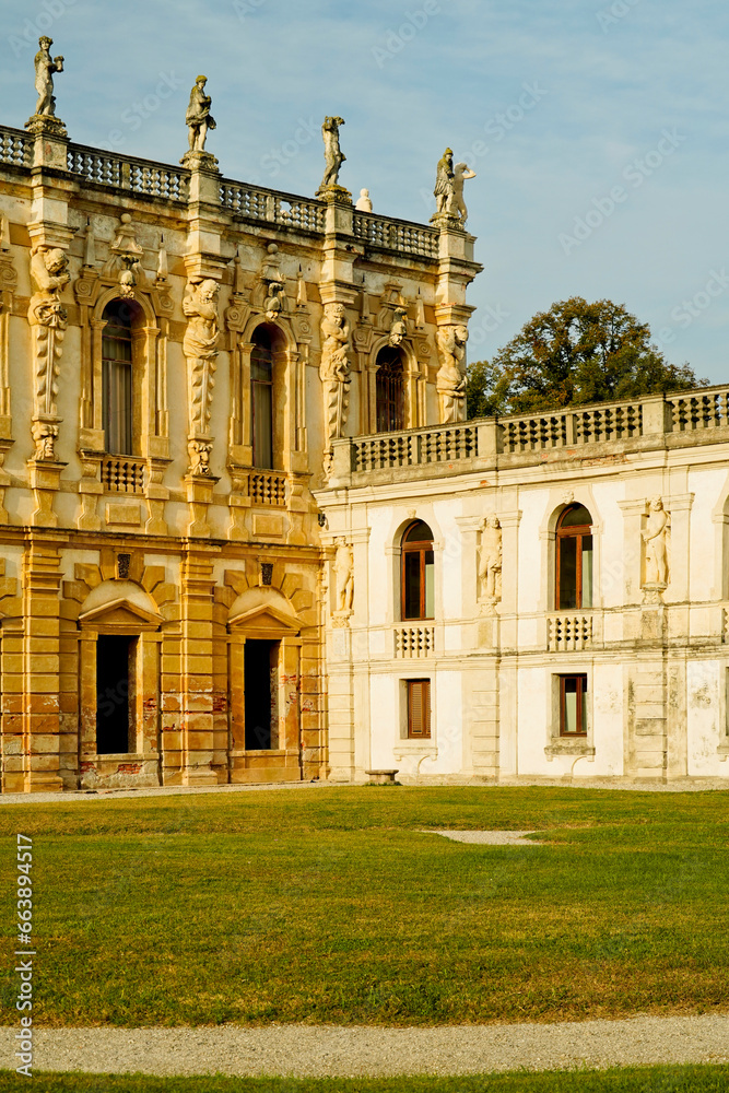 Villa Contarini Camerini, villa Palladiana del Brenta in provincia di Padova. Piazzola del Brenta, Veneto, Italia Villa Contarini Camerini, villa Palladiana del Brenta in provincia di Padova. Piazzola del Brenta, Veneto, Italia