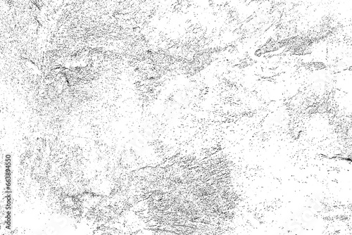 Grunge distress Overlay Texture background of black and white. Dirty distressed grain monochrome pattern of the old worn surface design. © Jennyfer