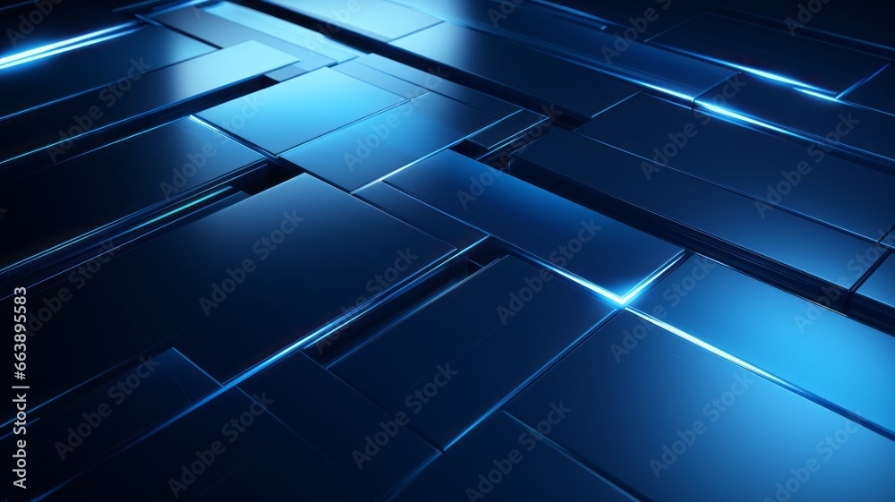 Obraz premium blue matte shiny wallpaper background