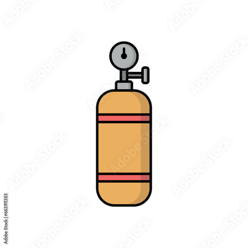 Air Tank Icon Vector Design Template