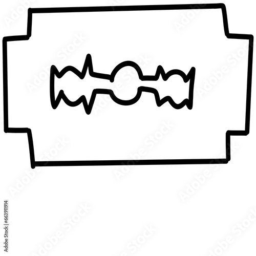Halloween line painting, holiday festival illustration, easy hand drawn, sharp lines