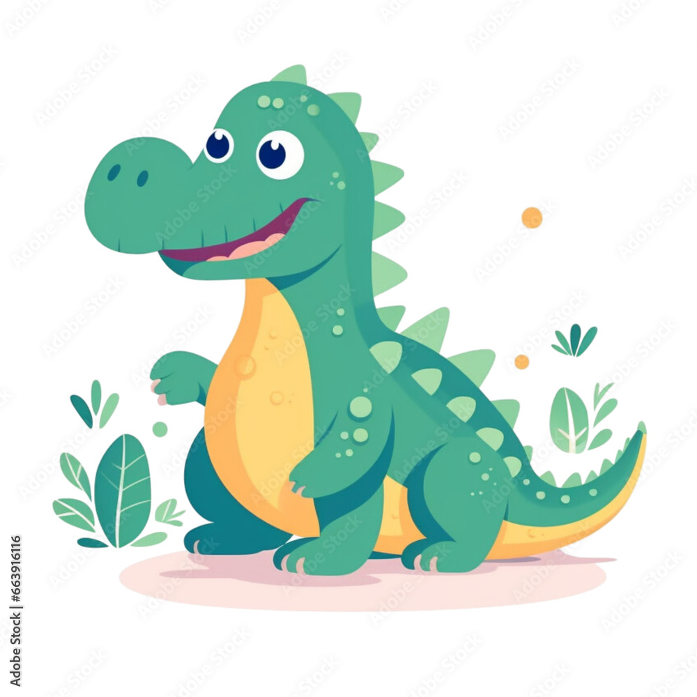 Obraz premium Untitled design -dinosaur 1