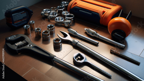 Various plumbing tools