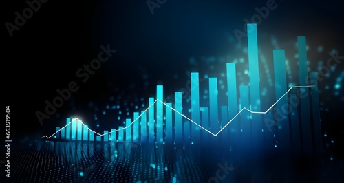 graph, business, chart, finance, stock, market, heart, diagram, data, technology, growth