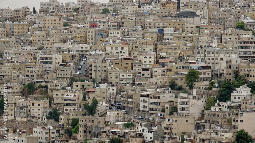 Amman, Hauptstadt Jordaniens, Stadtansicht Amman, Hauptstadt Jordaniens, Stadtansicht