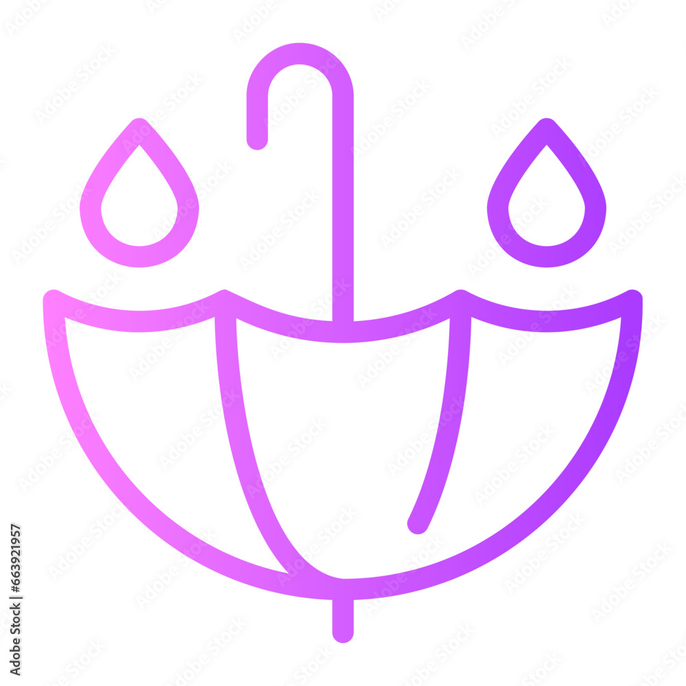 rainwater gradient icon