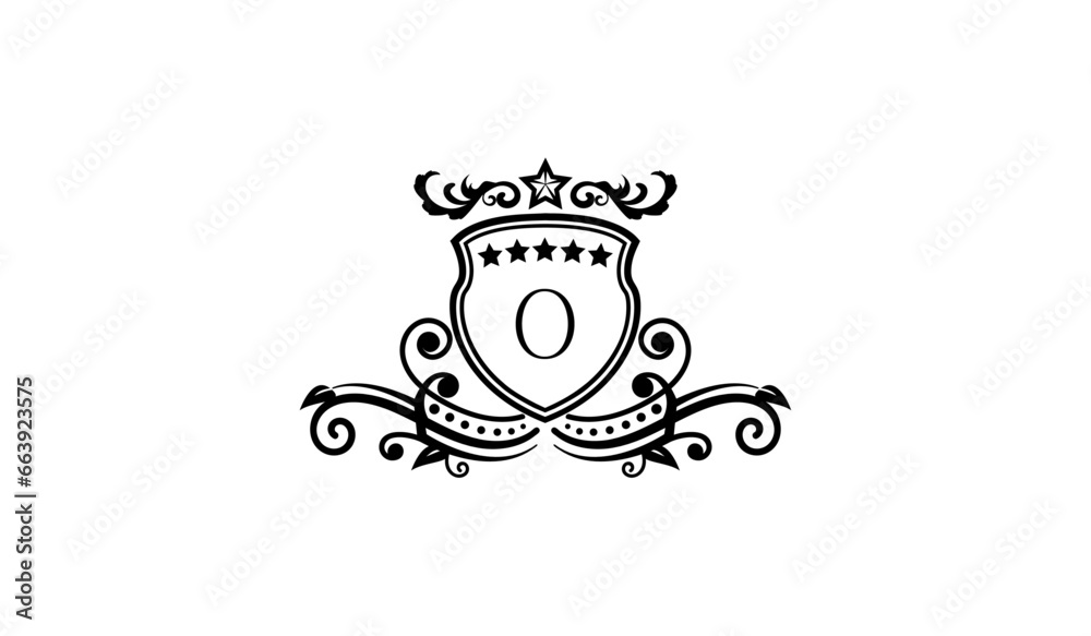 Luxury Menu Card Logo O Luxury Menu Card Logo O