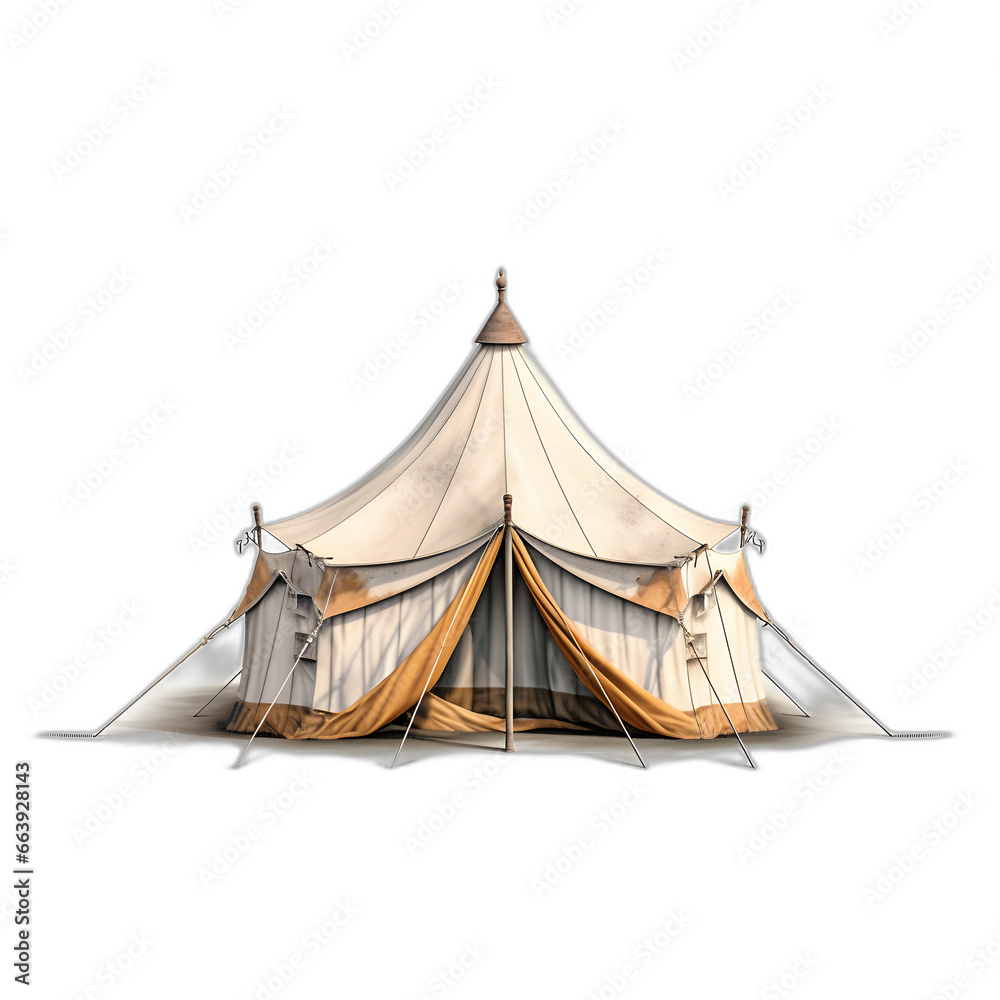 tent isolated on transparent or white background