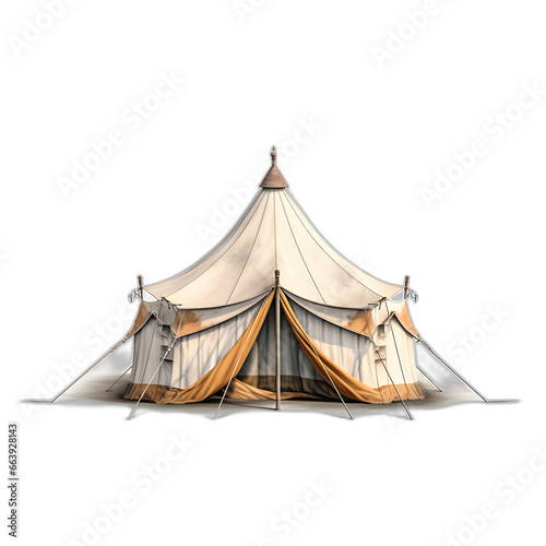 tent isolated on transparent or white background © Pixel Prophet