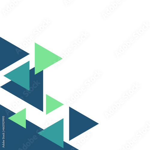 Free Download Triangle Geometric Corner - GFXLoad