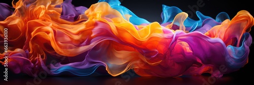 Abstract wallpaper, Liquid Color Motion: Vividly colored liquids in dynamic motion, blending and weaving in captivating patterns. background, desktop background.