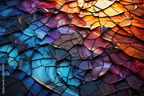 Mosaic Kaleidoscope  Immerse yourself in the intricate wonderland of colors and shapes formed by vibrant mosaic tiles  perfect for your desktop wallpaper.
