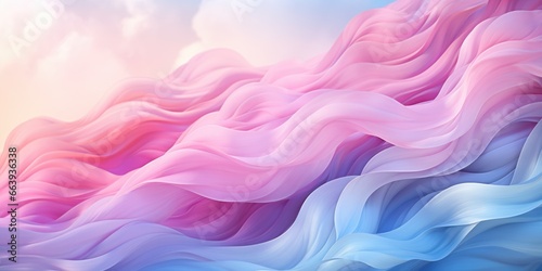Cloudy Dreamscape: Hypnotic and soothing pastel-colored clouds swirling together to form an abstract desktop wallpaper.