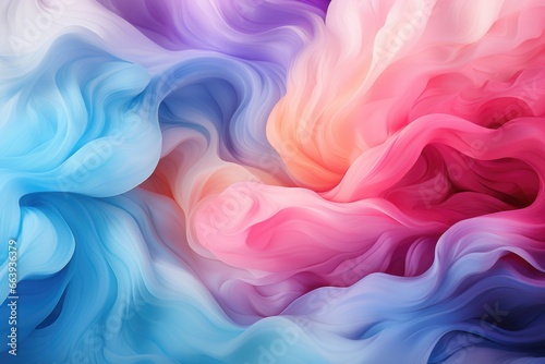 Serenity in Pastels: Experience the soothing and dreamy pastel-colored clouds as they swirl together in this unique desktop background.