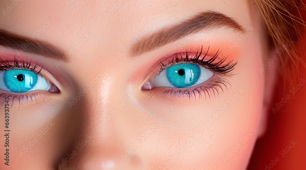 Obraz premium A girl with beautiful eyes