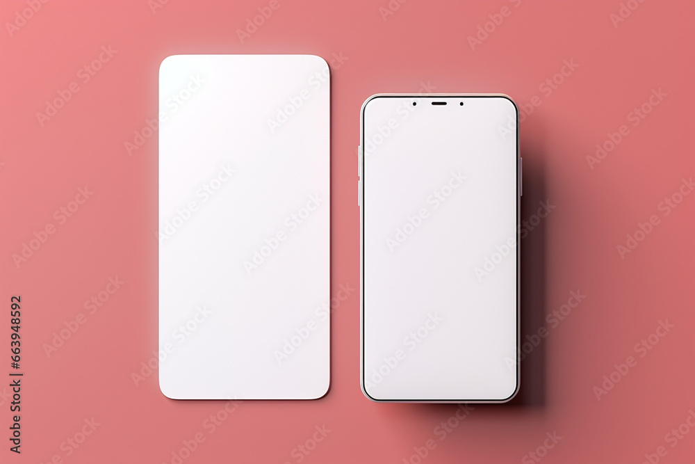 background mockap smartphone