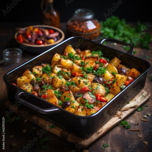 Roasted Root Vegetables with Garlic and Herbs