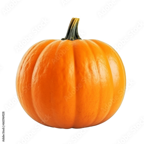 orange pumpkin isolated 