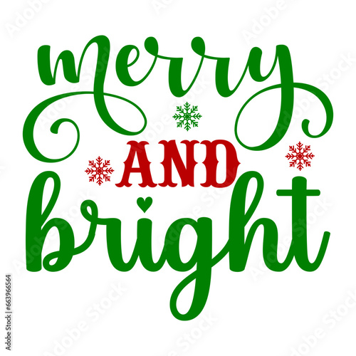 Merry And Bright SVG Designs