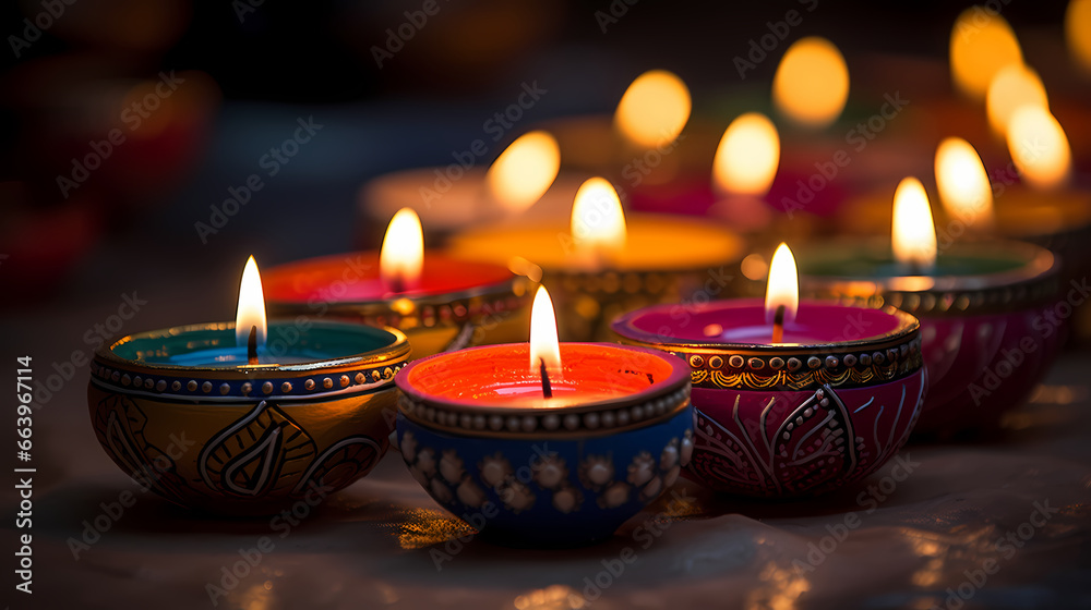 Diwali candles Diwali candles