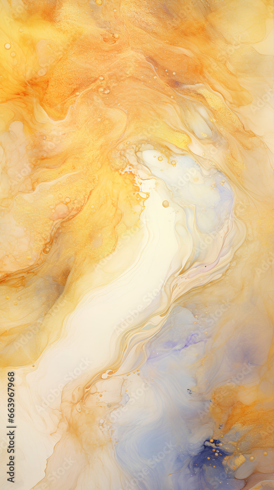 Abstract fractal marble pattern, in the style of pale brown and gold, marbleized, expressionistic madness, iridescence / opalescence, mixed media printing. Abstract fractal marble pattern, in the style of pale brown and gold, marbleized, expressionistic madness, iridescence / opalescence, mixed media printing.