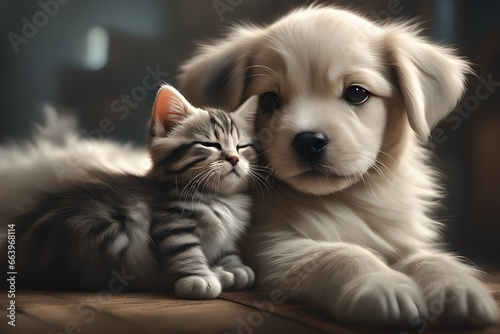 Cat and Dog love