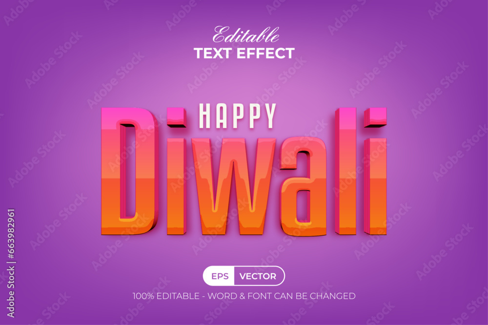 Happy Diwali Text Effect Shiny Style. Editable Text Effect. Happy Diwali Text Effect Shiny Style. Editable Text Effect.