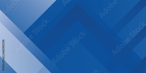 Abstract blue and white gradient background. Modern blue abstract rectangular box lines for presentation, banner and brocure design.
