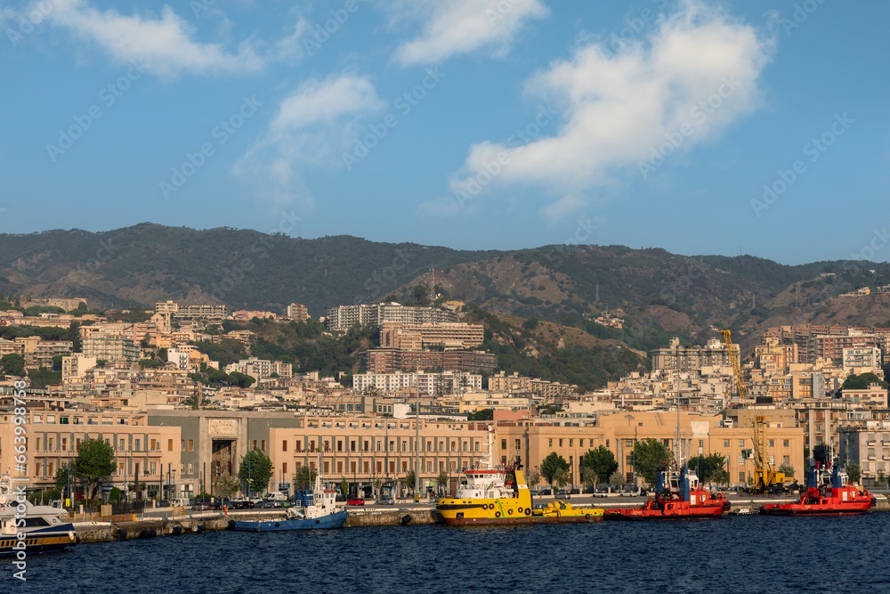 Veduta di Messina - Sicilia - Italia