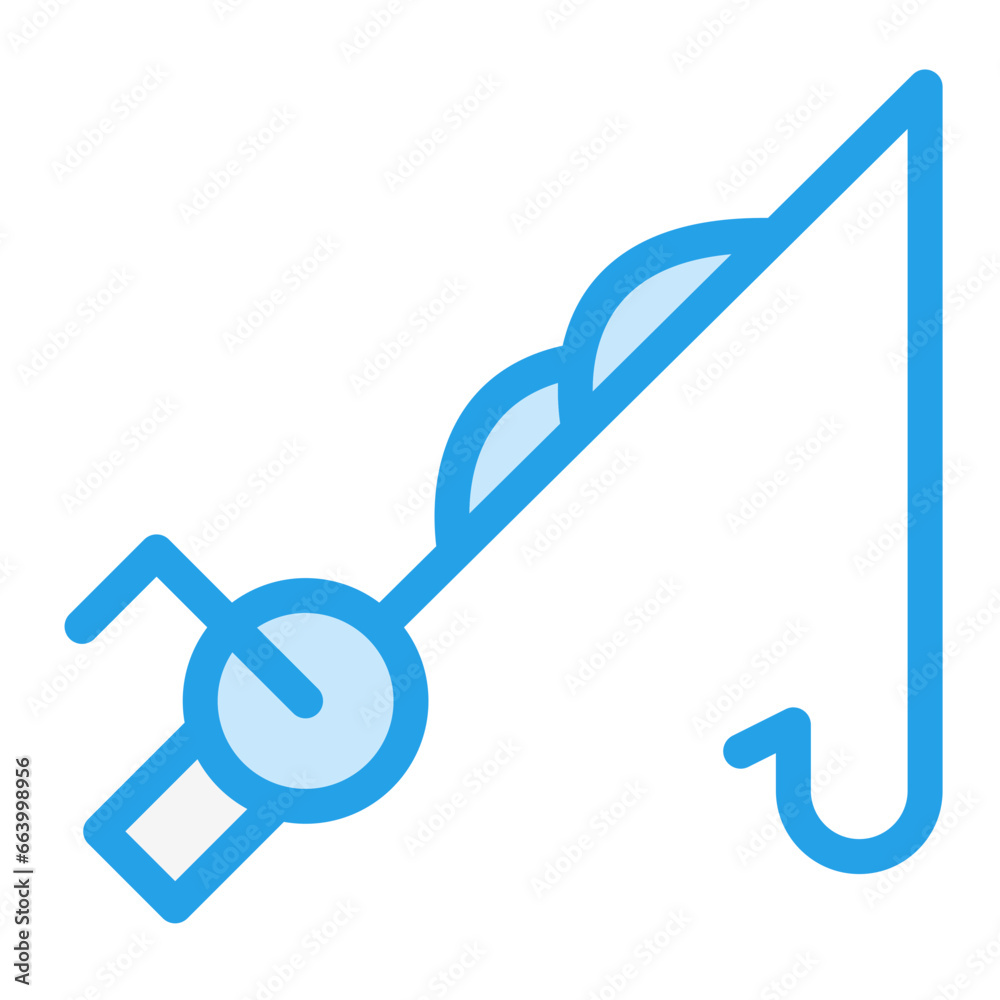 Fishing Vector Icon Design Illustration Fishing Vector Icon Design Illustration