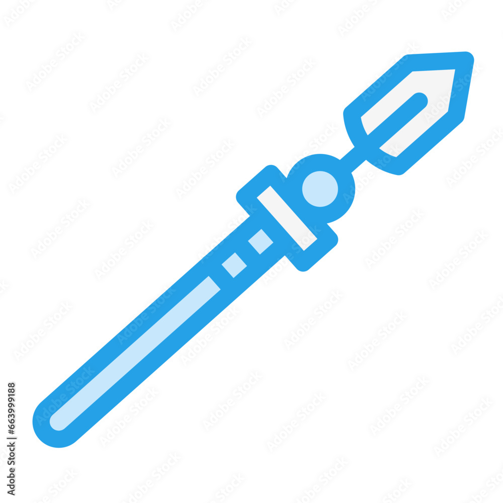 Lance Vector Icon Design Illustration Lance Vector Icon Design Illustration