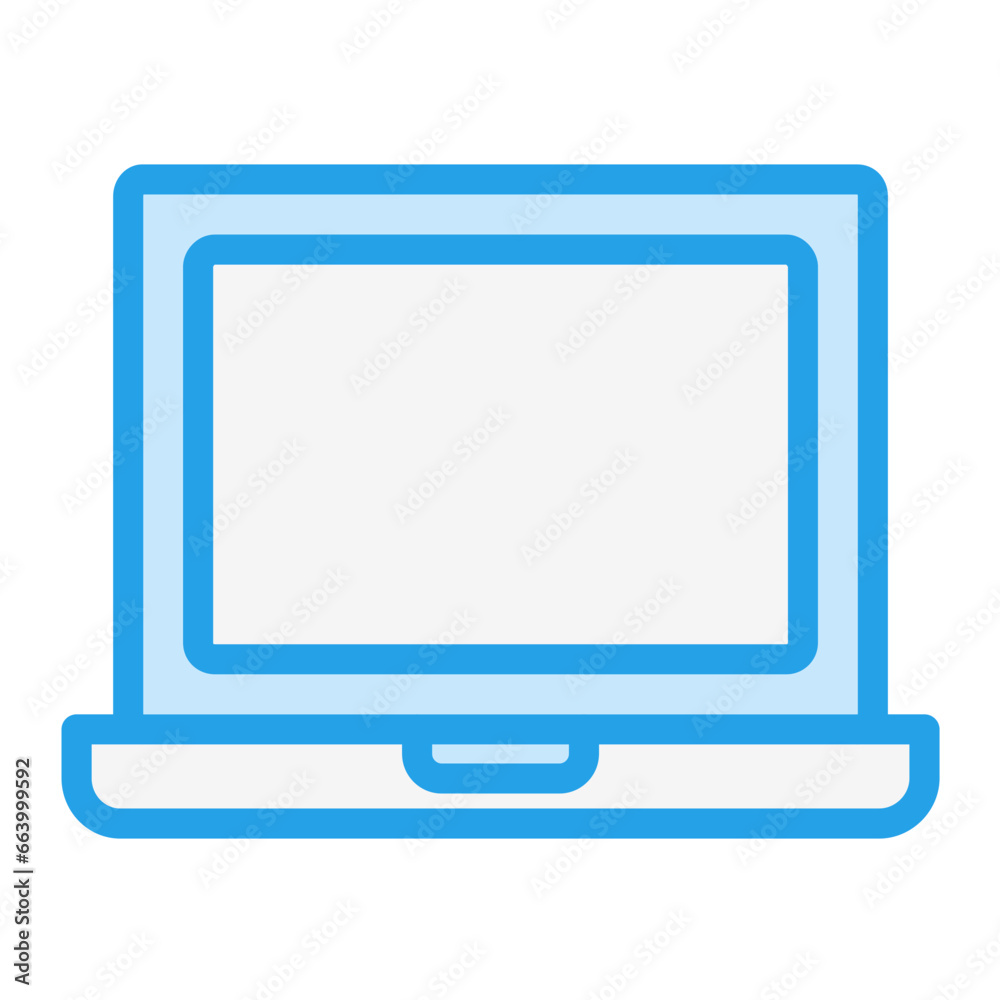 Laptop Vector Icon Design Illustration Laptop Vector Icon Design Illustration