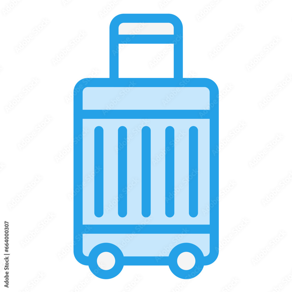Luggage Vector Icon Design Illustration Luggage Vector Icon Design Illustration